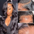 Human Hair Lace Front Wigs 13x6 Lace Wigs Transparent Lace Wigs 200% Density Wigs Body Wave Hair